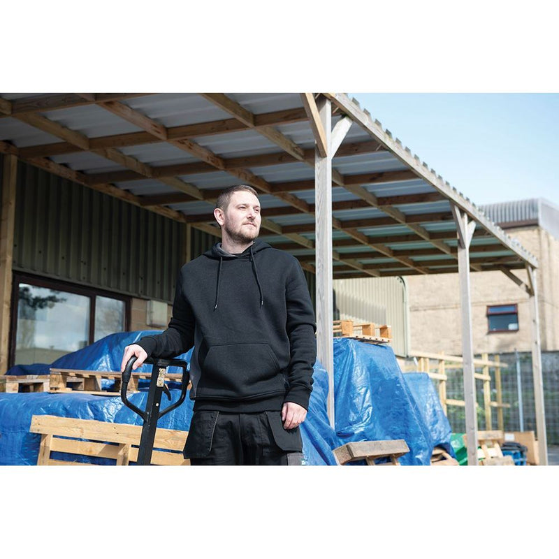 Tough Grit 2-Tone Hoodie Black / Charcoal XS Tough Grit - Dynamic Drive