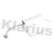 Klarius Box With Tail Pipe Rear fits Chevrolet Lacetti 2005-2013 1.4 1.6 1.8