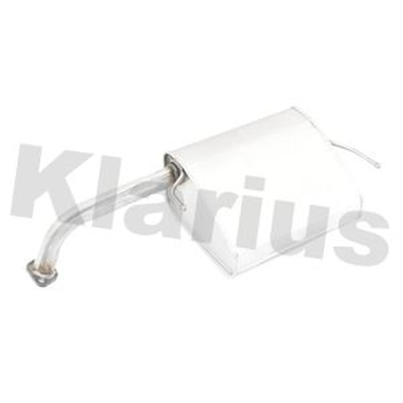 Klarius Box With Tail Pipe Rear fits Chevrolet Lacetti 2005-2013 1.4 1.6 1.8