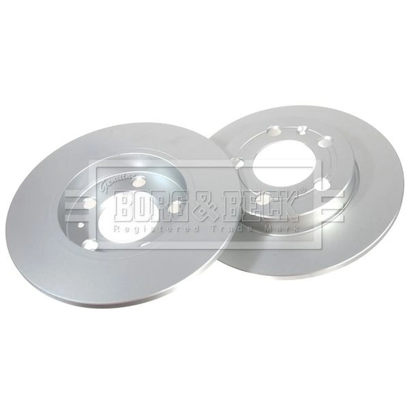 Borg & Beck Front & Rear Brake Discs & Pads fits VW Golf 2000-2006 1.9