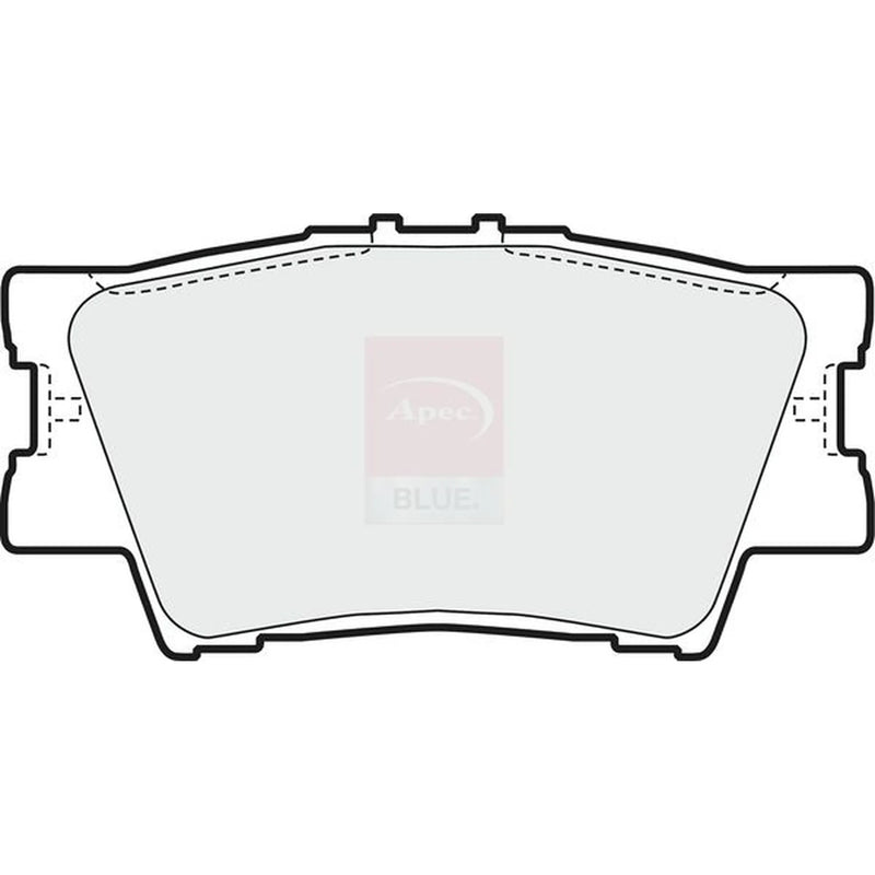 Apec Rear Brake Pad Set PD3230