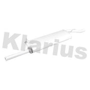 Klarius Box With Centre Pipe Centre fits Ford Transit 1991-1994 2.5