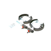 Bosch Brake Shoe Set Axle Kit fits Fiat Punto 1993-2000 1.1 1.2 1.7