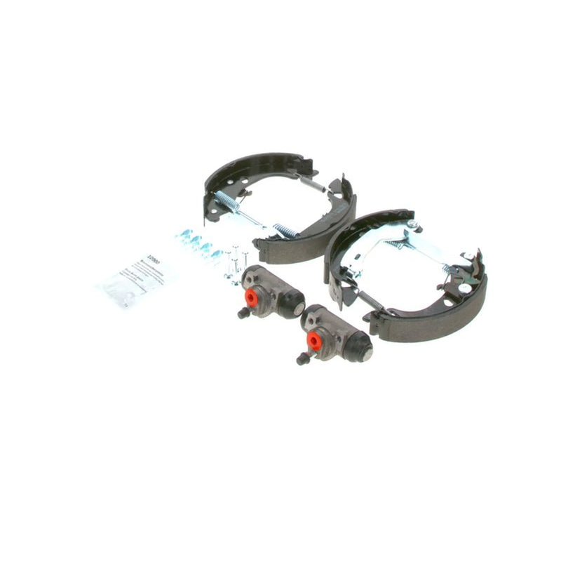Bosch Brake Shoe Set Axle Kit fits Fiat Punto 1993-2000 1.1 1.2 1.7