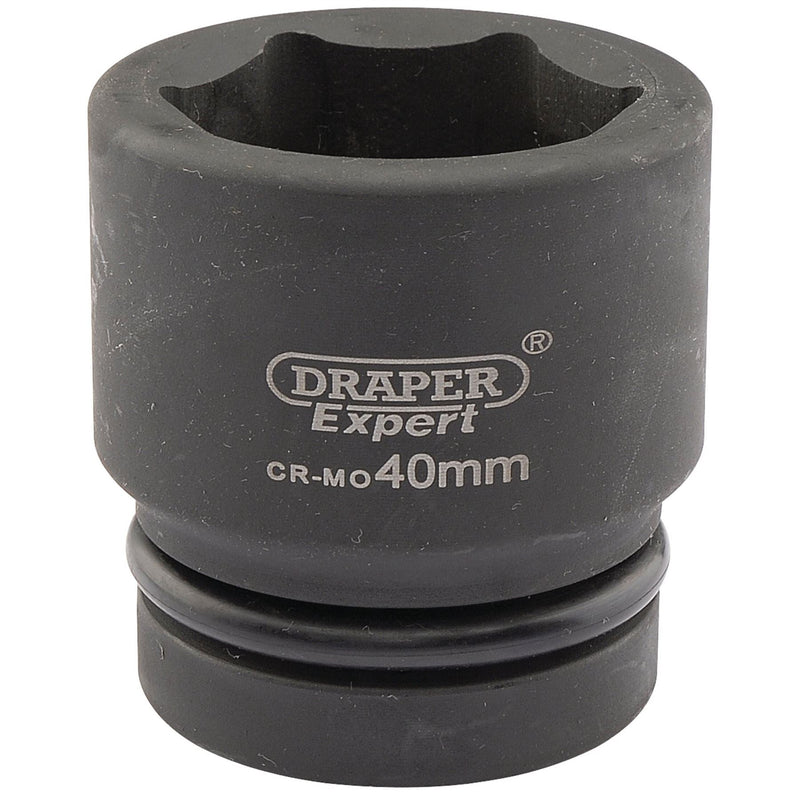 Draper Expert HI-TORQ 6 Point Impact Socket, 1" Sq. Dr., 40mm 05120 Draper - Dynamic Drive