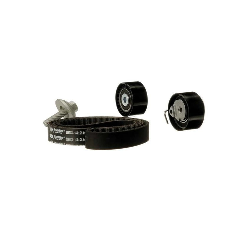 Gates Timing Belt Kit with Rollers fits Citroën C1 2005-2014 1.4