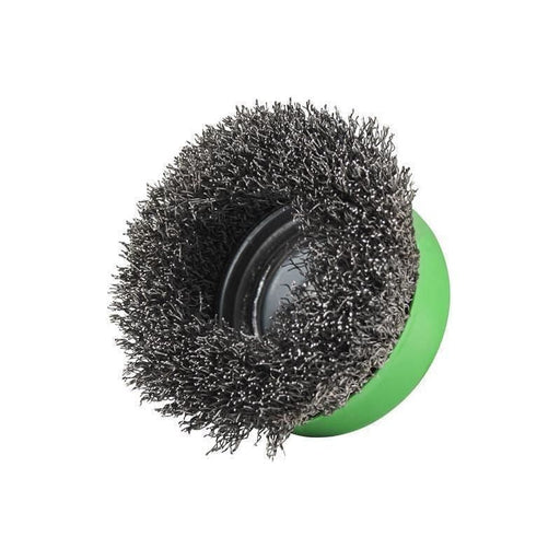 Faithfull X-LOCK Wire Cup Brush 75mm M14x2, 0.30mm Stainless Steel Wire Faithfull - Town Tools