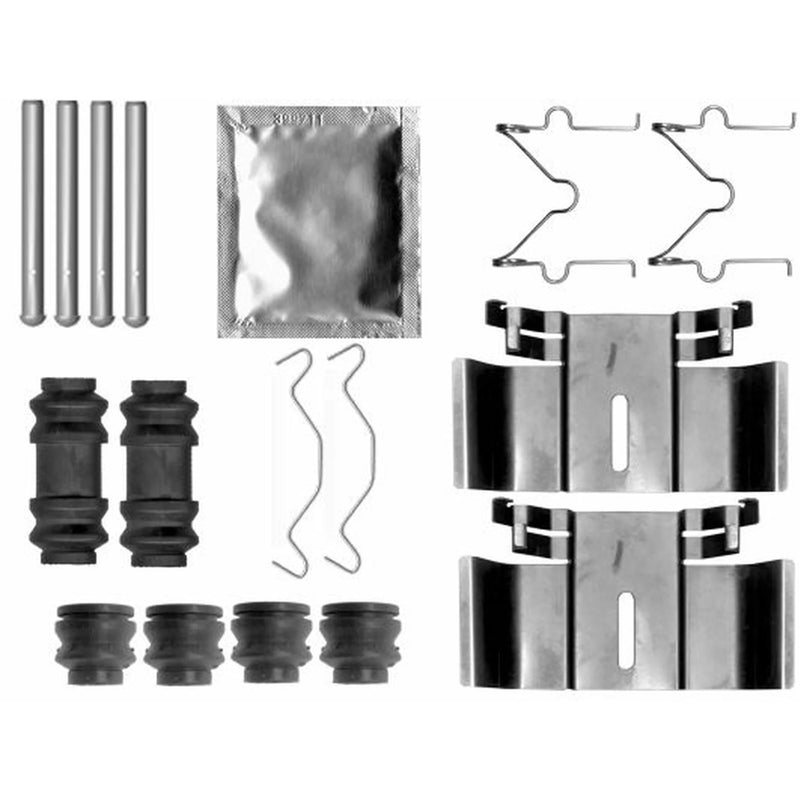 Mintex Brake Pad Accessory Fitting Kit Rear fits Toyota Rav 4 2000-2005 1.8 2.0