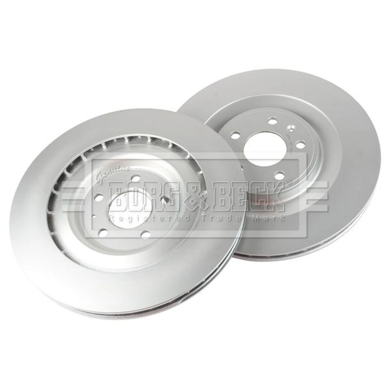 Borg & Beck 2 x Vented Rear Brake Discs BBD5577