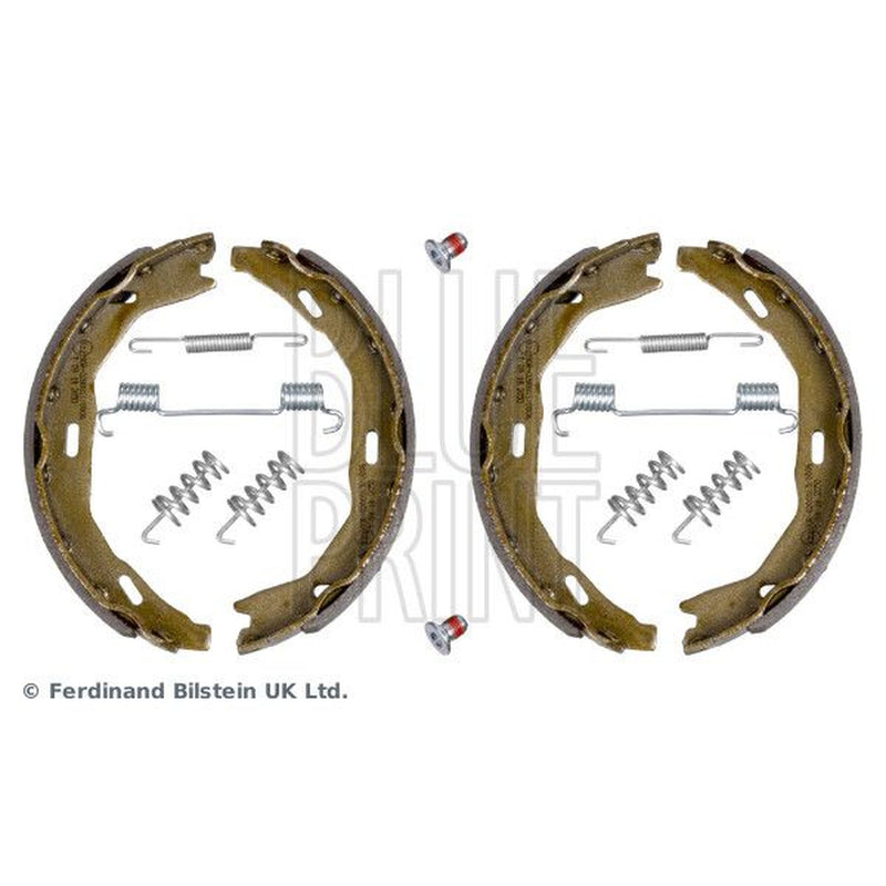 Blue Print Parking Brake Shoe Set Rear fits Mercedes-Benz C-Class 2007-2014