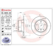 Brembo Front & Rear Brake Discs & Pads fits BMW Z3 Roadster 1995-2003