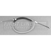 First Line Handbrake Cable Left Rear fits Renault Twingo II 2007-2014 1.2 1.5