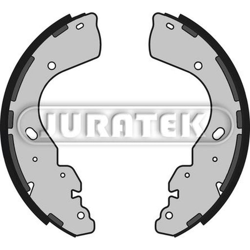Juratek Brake Shoe Set Axle Kit Rear fits Ford Ranger 2011 on 2.2 2.5 3.2