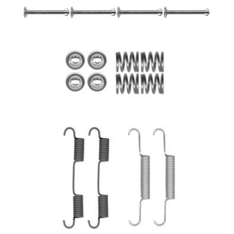 Mintex Parking Brake Shoe Accessory Kit Rear fits Mercedes-Benz X-Class