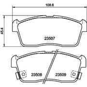 DON Front Brake Discs & Pads fits Suzuki Ignis I 2000-2005 1.3 1.5