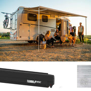 Fiamma F45S 260 Awning without Brackets Deep Black, Royal Grey Fiamma - Dynamic Drive