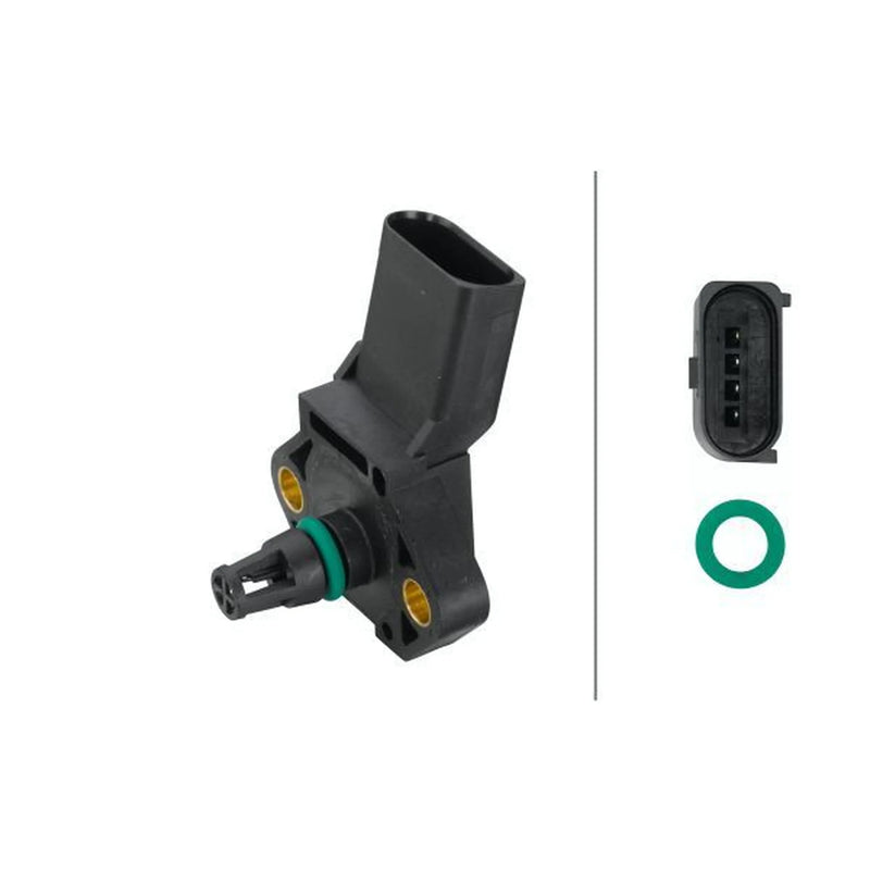 Hella Intake Air Temperature Sensor fits Seat Ibiza 2010-2015 1.2
