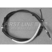 First Line Handbrake Cable Left Rear fits Chrysler Delta 2011 on 1.4 1.6 2.0