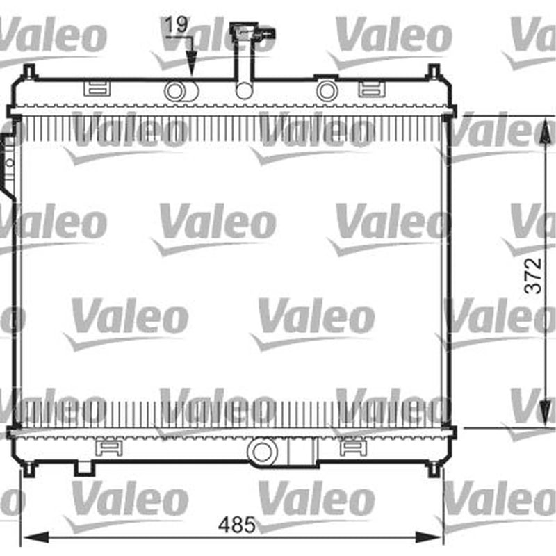 Valeo Engine Radiator 735515
