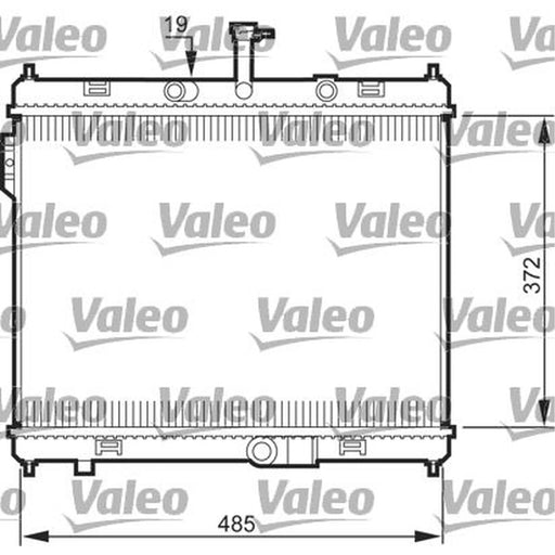 Valeo Engine Radiator 735515