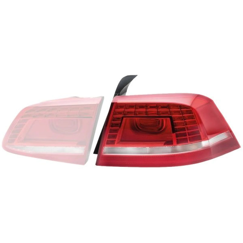 Hella Tail Light / Lamp W21W Right fits VW Passat B7 2010-2020