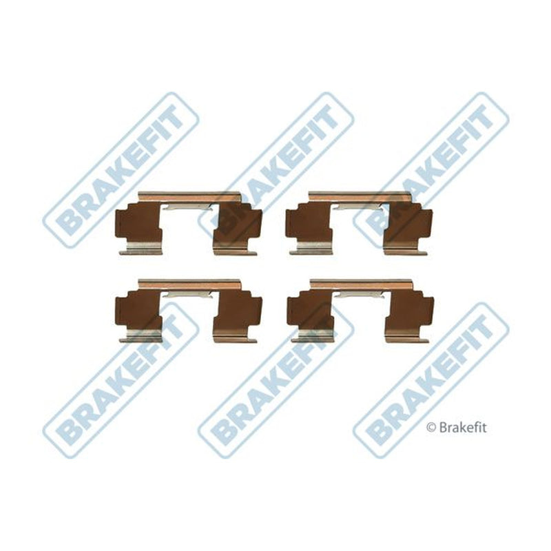 Apec Brake Pad Accessory Fitting Kit Front fits Honda Civic 1991-1995 1.5