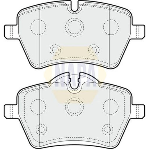 NAPA Front Brake Pad Set NBP1197