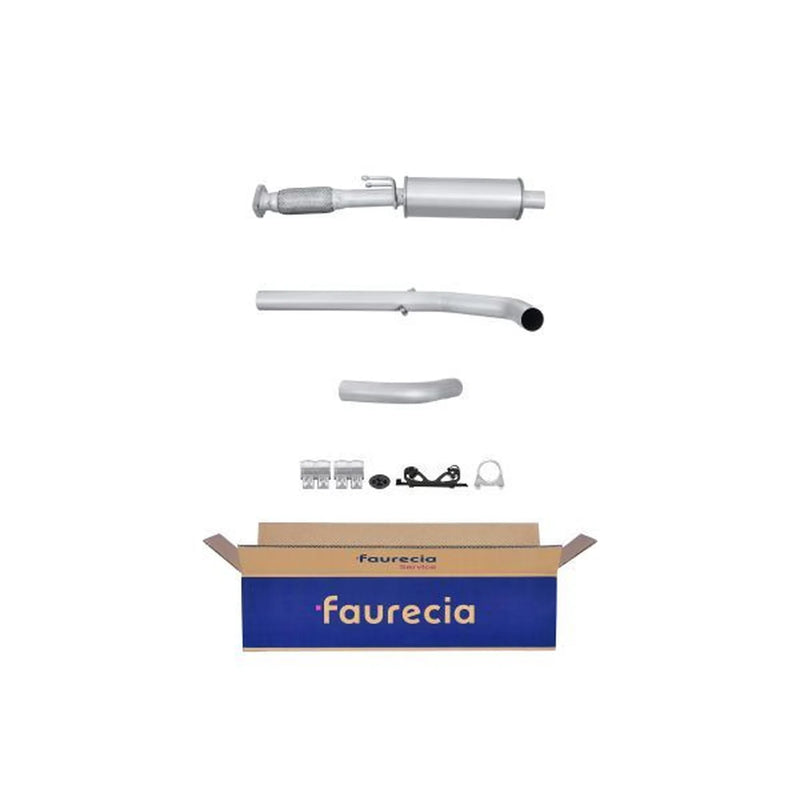 Hella Middle Silencer fits Fiat Bravo II 2007-2014 1.4
