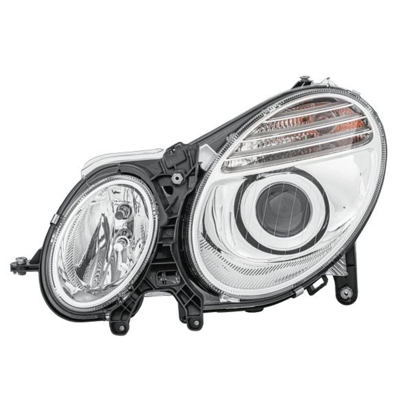 Hella Headlight Headlamp PY21W Left fits Mercedes-Benz E-Class 2002-2008