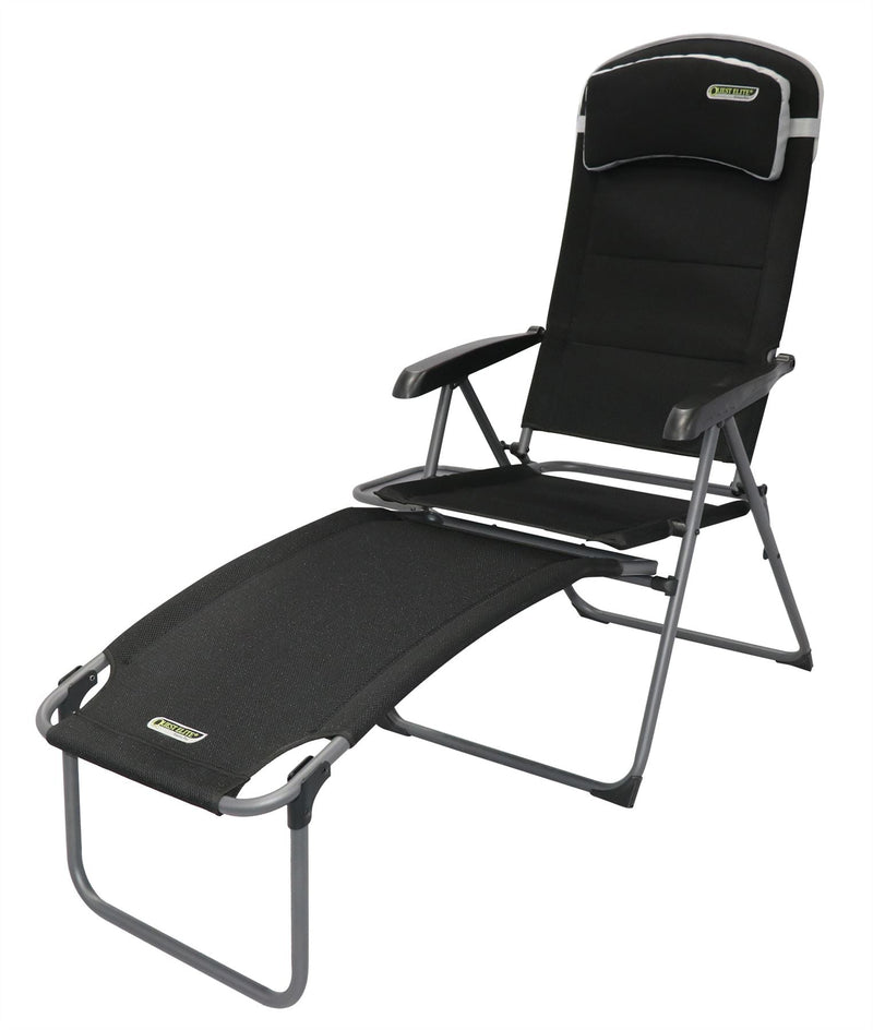 Quest Vienna Pro Recline Camping Caravan Chair with Side Table Quest - Dynamic Drive