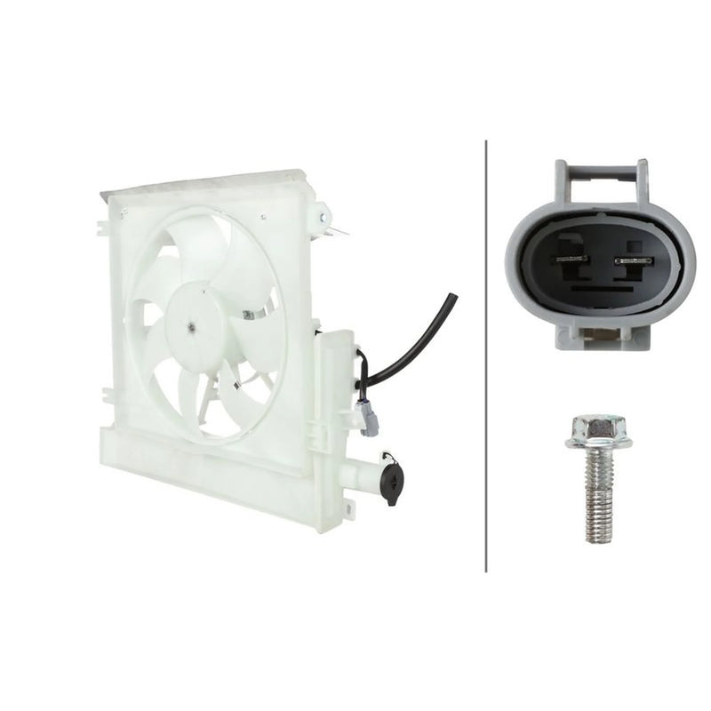 Hella Engine Cooling Fan fits Toyota Aygo 2005-2014 1.0