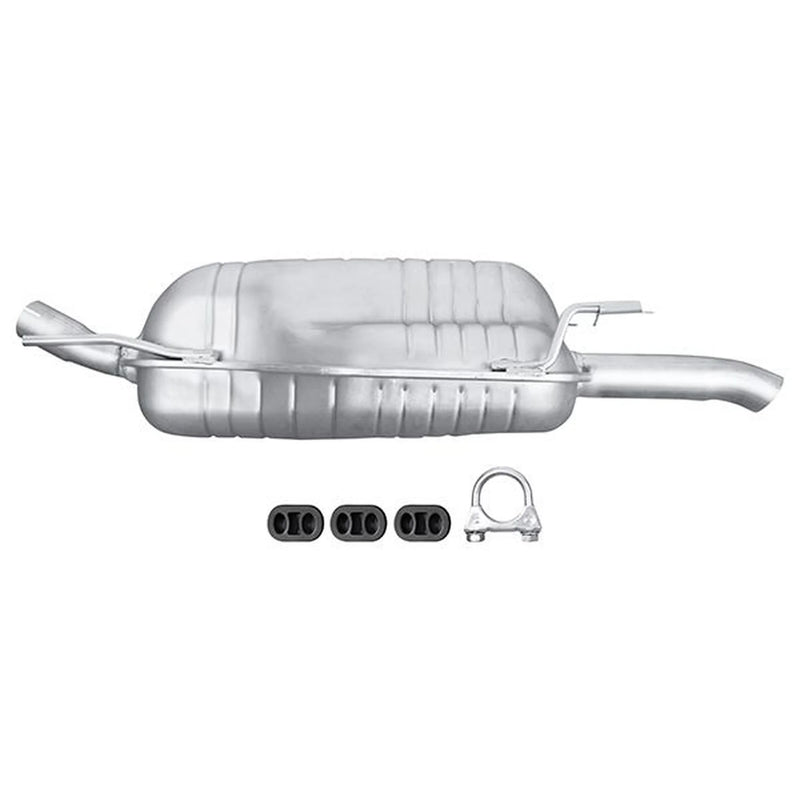 Hella End Silencer Rear fits Opel Zafira A 1999-2005 1.6 1.8