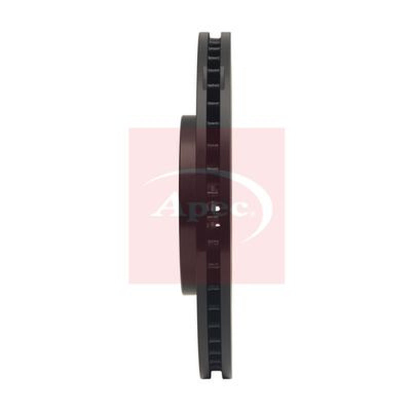 Apec 2 x Vented Brake Discs fits Ford Ecosport 2012-2022 1.0 1.5 1.6