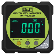 Sealey Inclinometer Digital with Laser AK9991 Sealey - Dynamic Drive