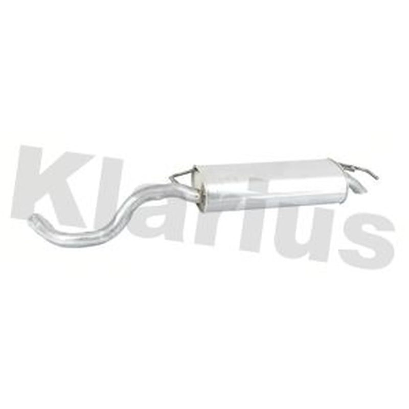 Klarius Box With Tail Pipe Rear fits Audi A3 1996-2003 1.8 1.9
