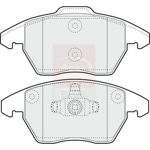 Apec Front Brake Pad Set PD3195