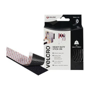 Velcro® Brand VELCRO® Brand Heavy-Duty Stick On Tape 50mm x 1m Black VELCRO® Brand - NN4 Online