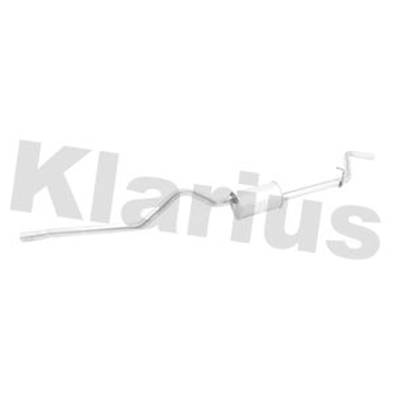 Klarius Box With Tail Pipe Rear fits Ford Transit 1985-1992 1.6 2.0