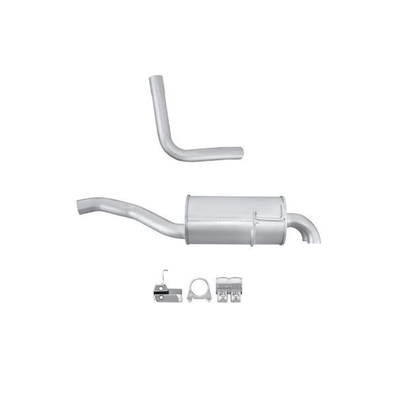 Hella End Silencer Rear fits Renault Grand Scénic III 2009-2016 2.0