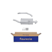 Hella End Silencer Rear fits Renault Grand Scénic III 2009-2016 1.6