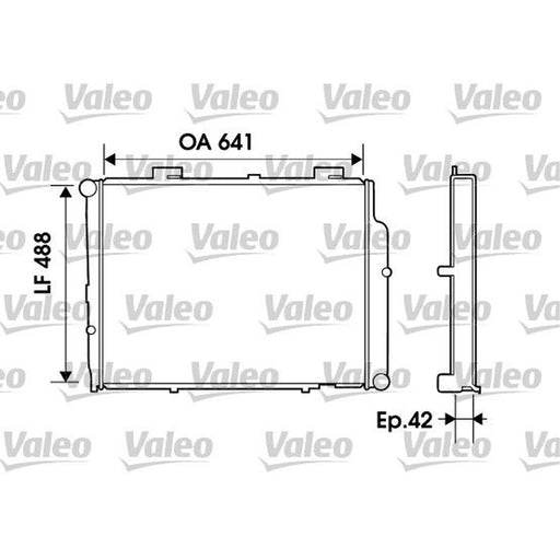 Valeo Engine Radiator 734803