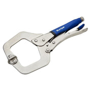 Bluespot Tools Locking C-Clamp with Swivel Pads 280mm (11in) BlueSpot Tools - Dynamic Drive