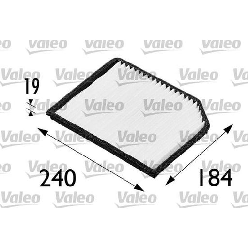 Valeo Cabin Air Filter (Pollen Filter) 698173