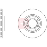 Apec Front Brake Vented Discs & Pads fits Mitsubishi L200 1996-2007 2.5