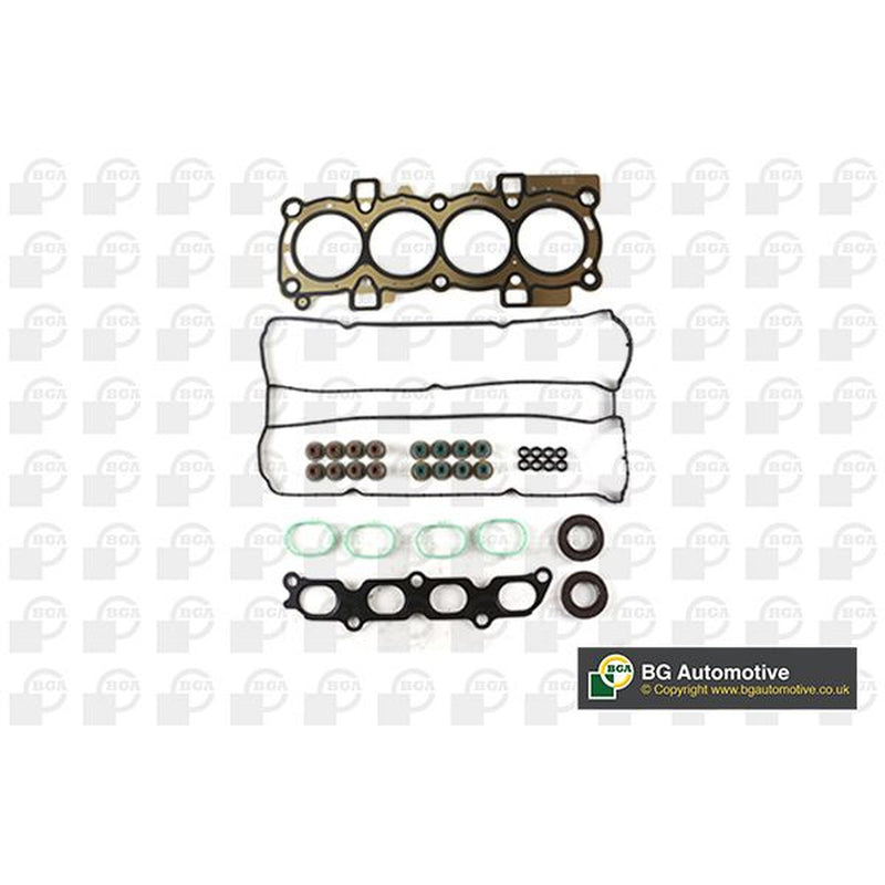 BGA Cylinder Head Bolt Set with Cylinder Head Gasket Kit fits Ford Fiesta VI