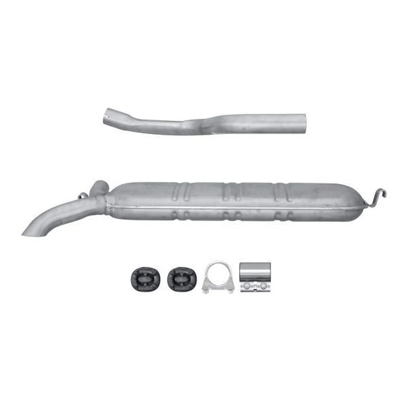 Hella End Silencer Rear fits Mercedes-Benz 124 1988-1993 124.133