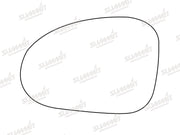 Summit Stick-On Standard Mirror Glass fits Chevrolet Matiz 05 on LHS Summit - Bars 4 Cars