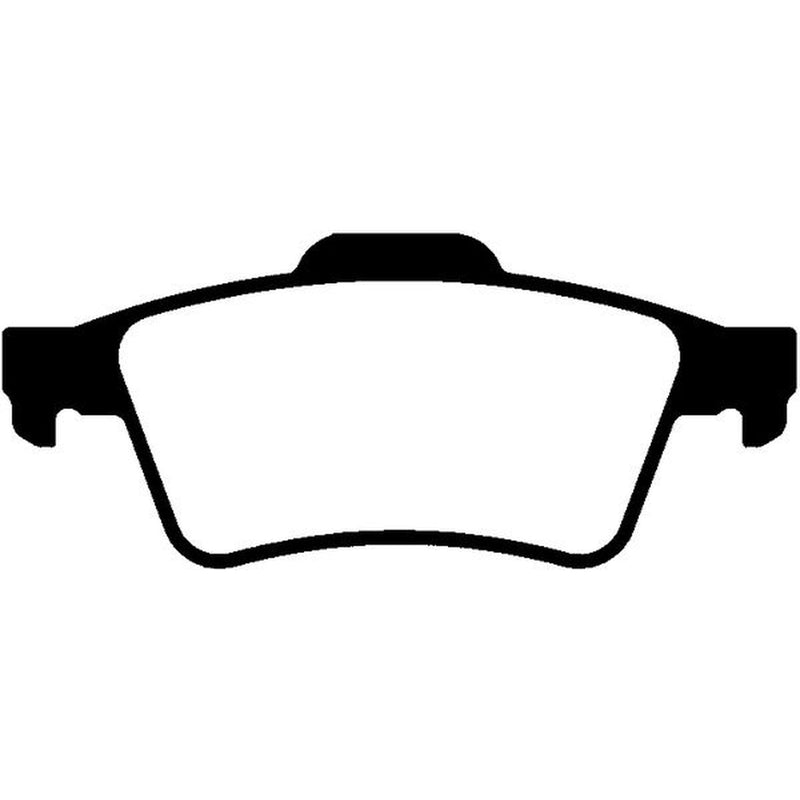 Abtex Rear Brake Pad Set fits Ford Transit Connect 2002-2013 1.8