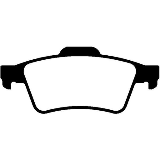 Abtex Rear Brake Pad Set fits Ford Transit Connect 2002-2013 1.8