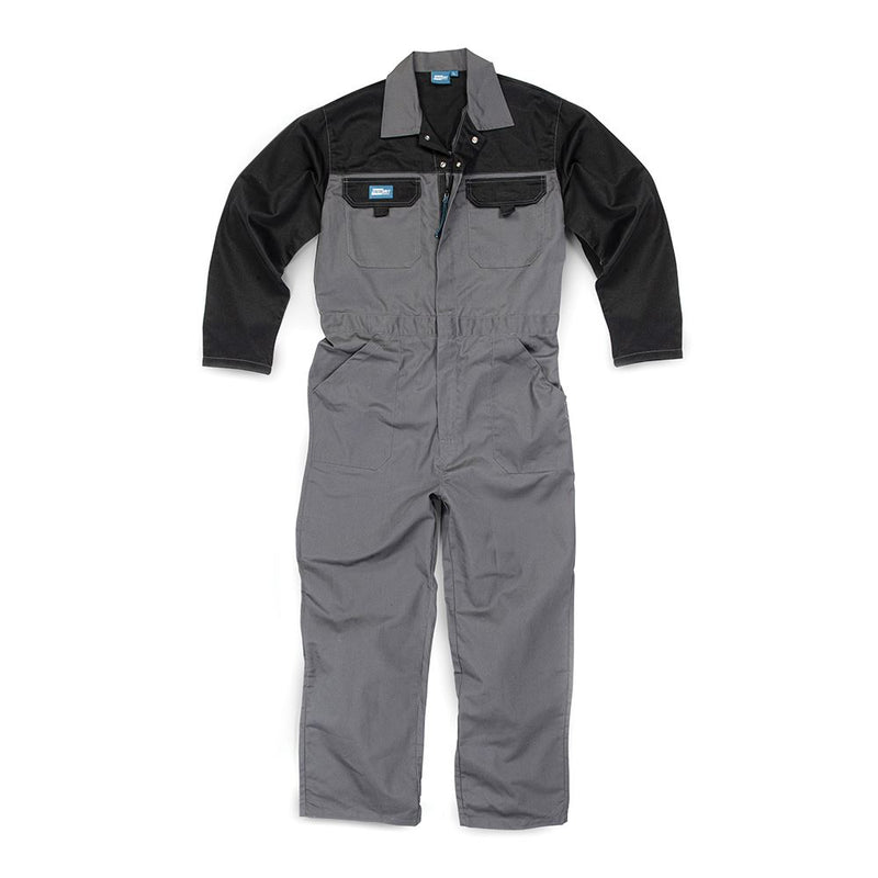 Tough Grit Zip-Front Coverall Charcoal S 951054 Tough Grit  - Dynamic Drive